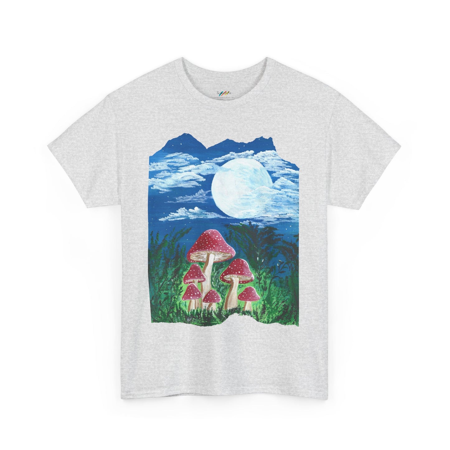 Magically Moonlit Mushrooms - T-Shirt