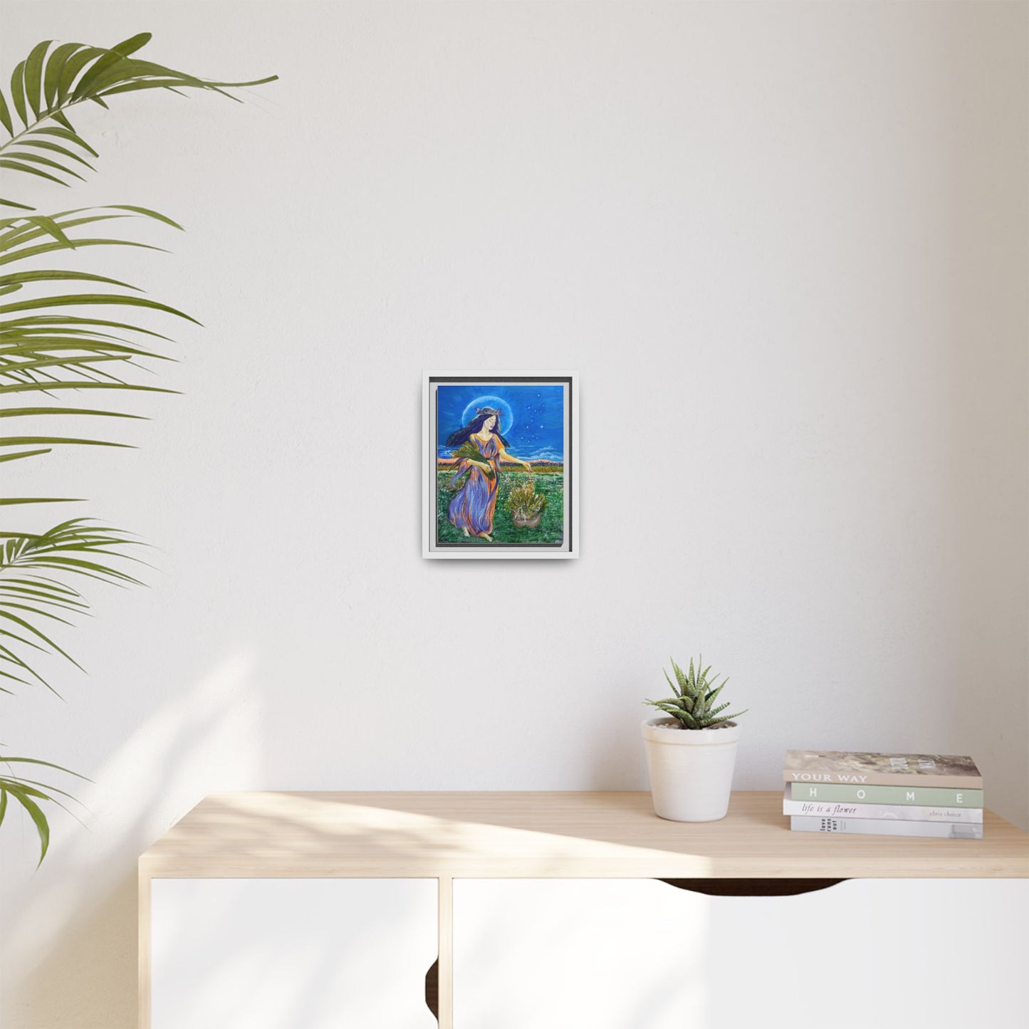 Virgo Zodiac Sign - Canvas Print