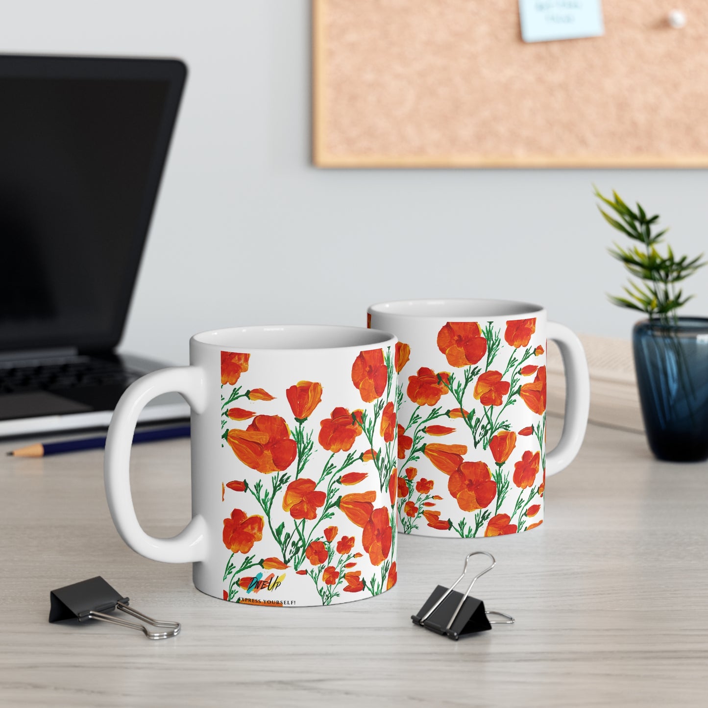 California Poppies - Ceramig Mug 11 oz