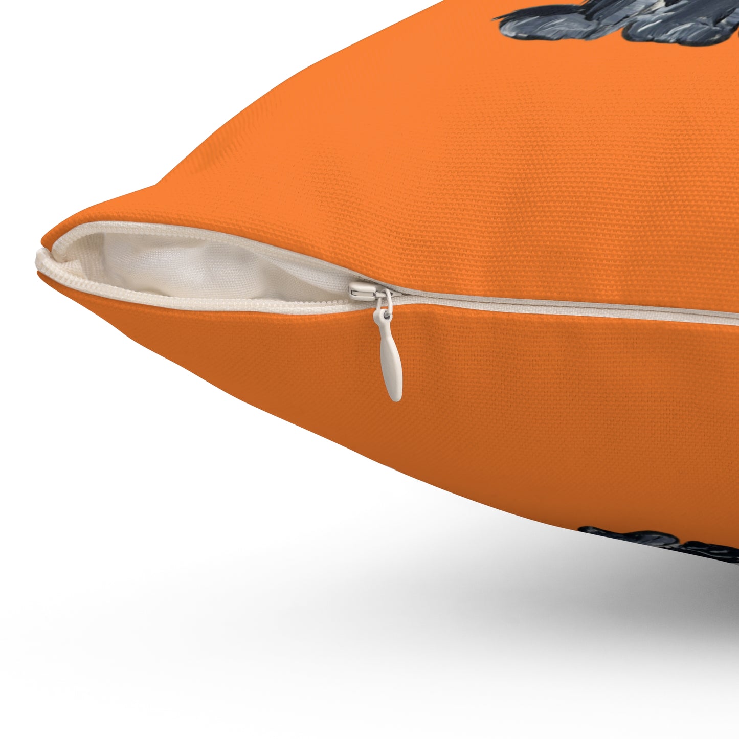 Square Pillow - Witchy Halloween Kitten Pillow
