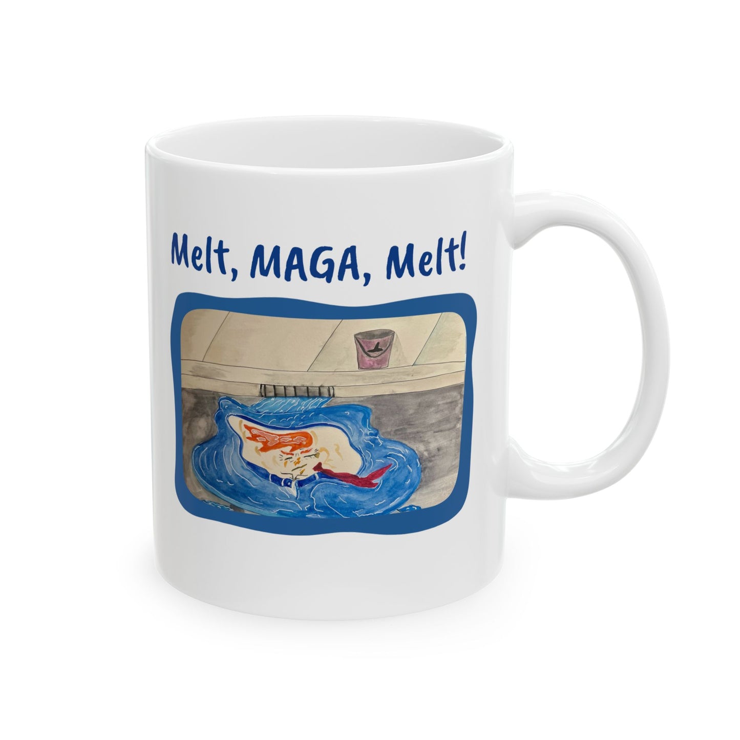 Ceramic Mug - Melt, MAGA, Melt