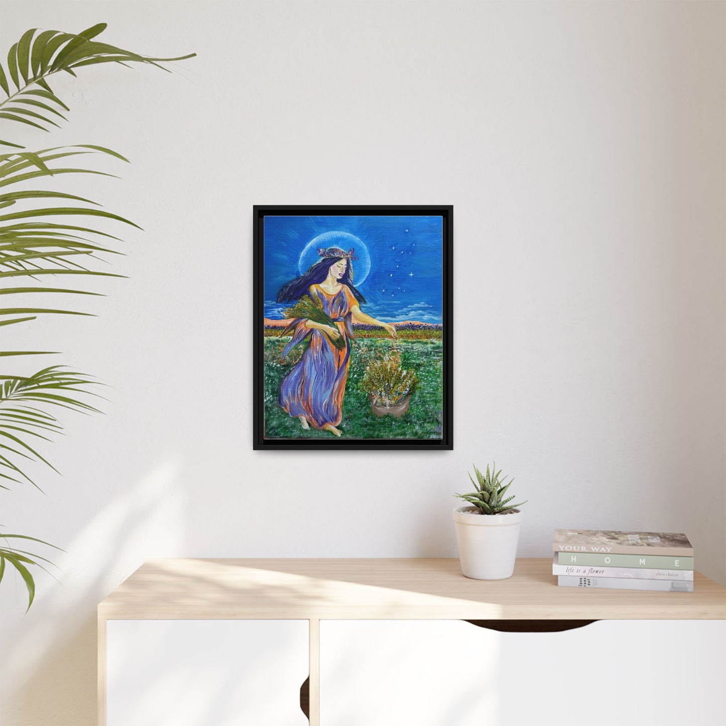 Virgo Zodiac Sign - Canvas Print