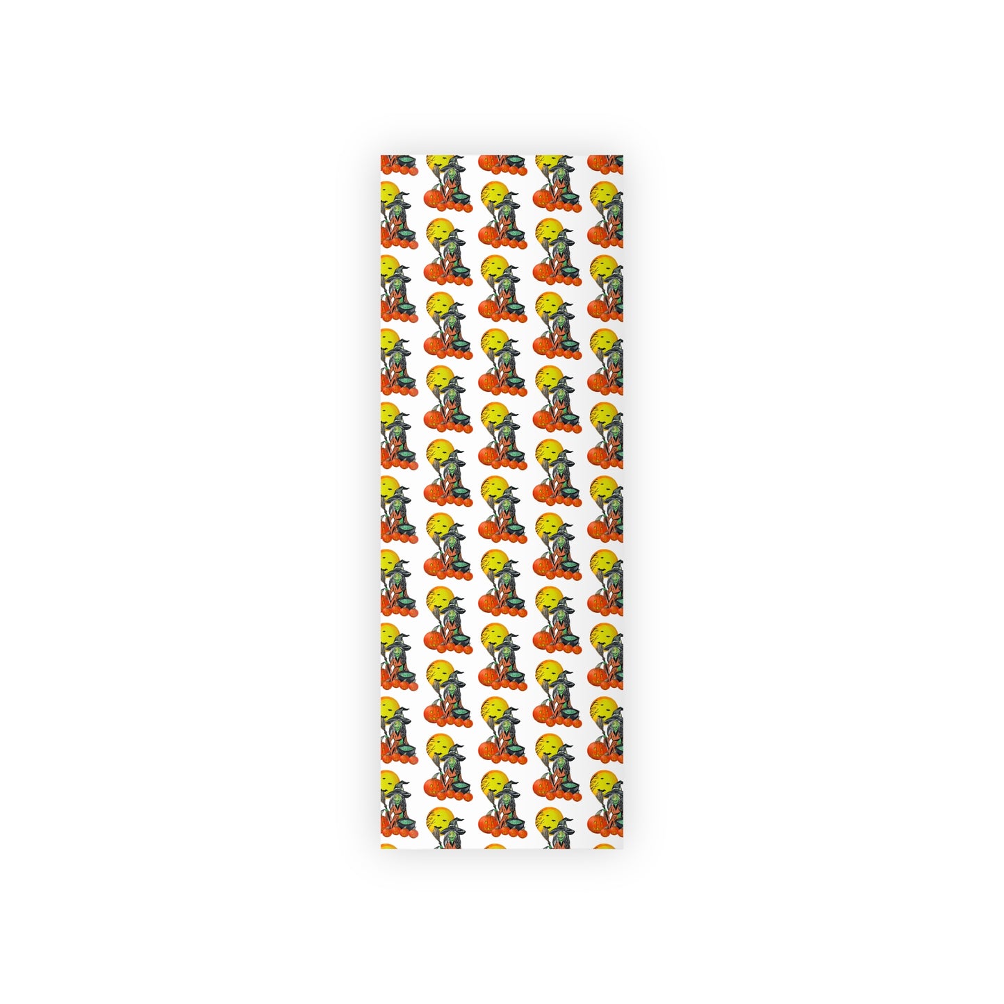 Gift Wrapping Paper Rolls, Halloween Witch Moon Jack-o'lanterns, Spooky Gift Wrap, 1pc, Festive Halloween Decor, Holiday Wrapping Paper,