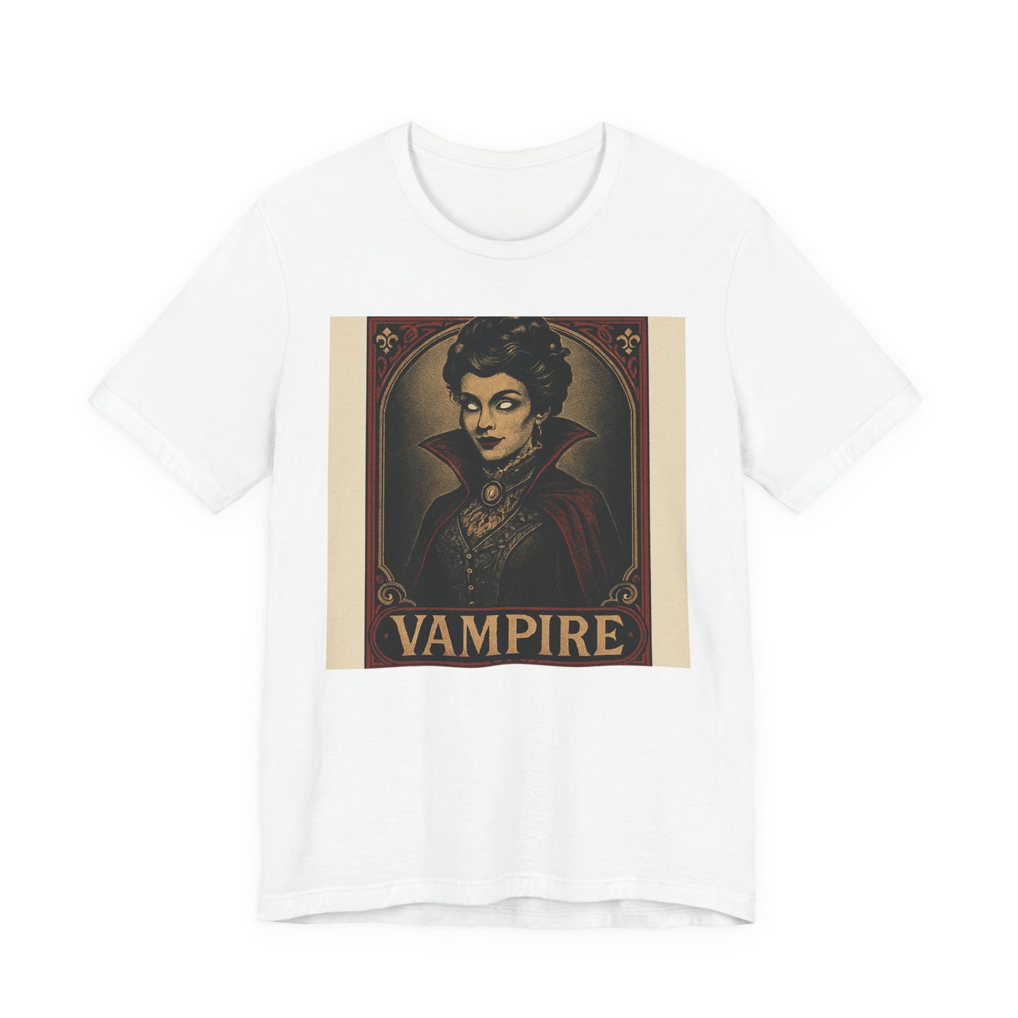 Vintage Spooky Vampiress T-Shirt