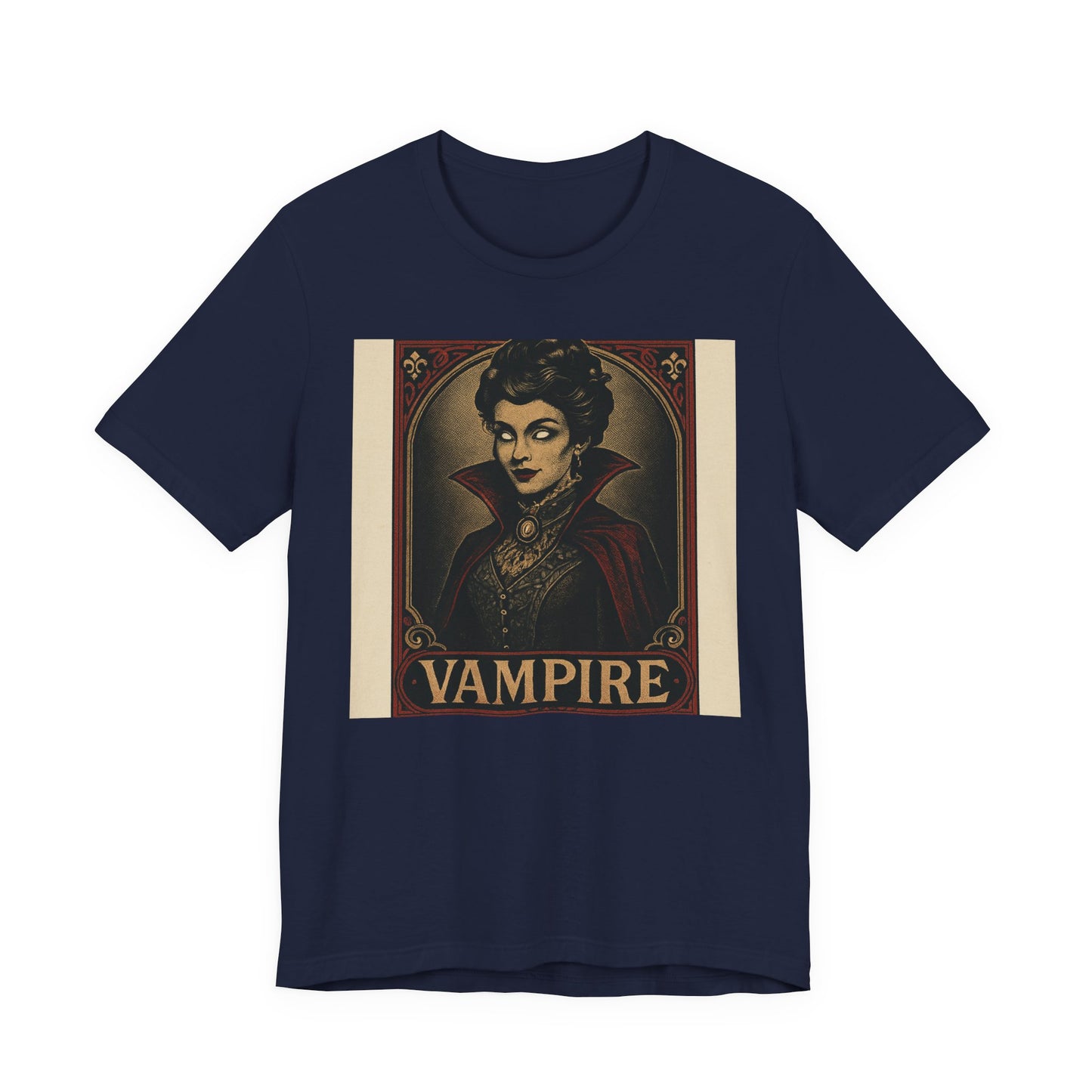 Vintage Spooky Vampiress T-Shirt