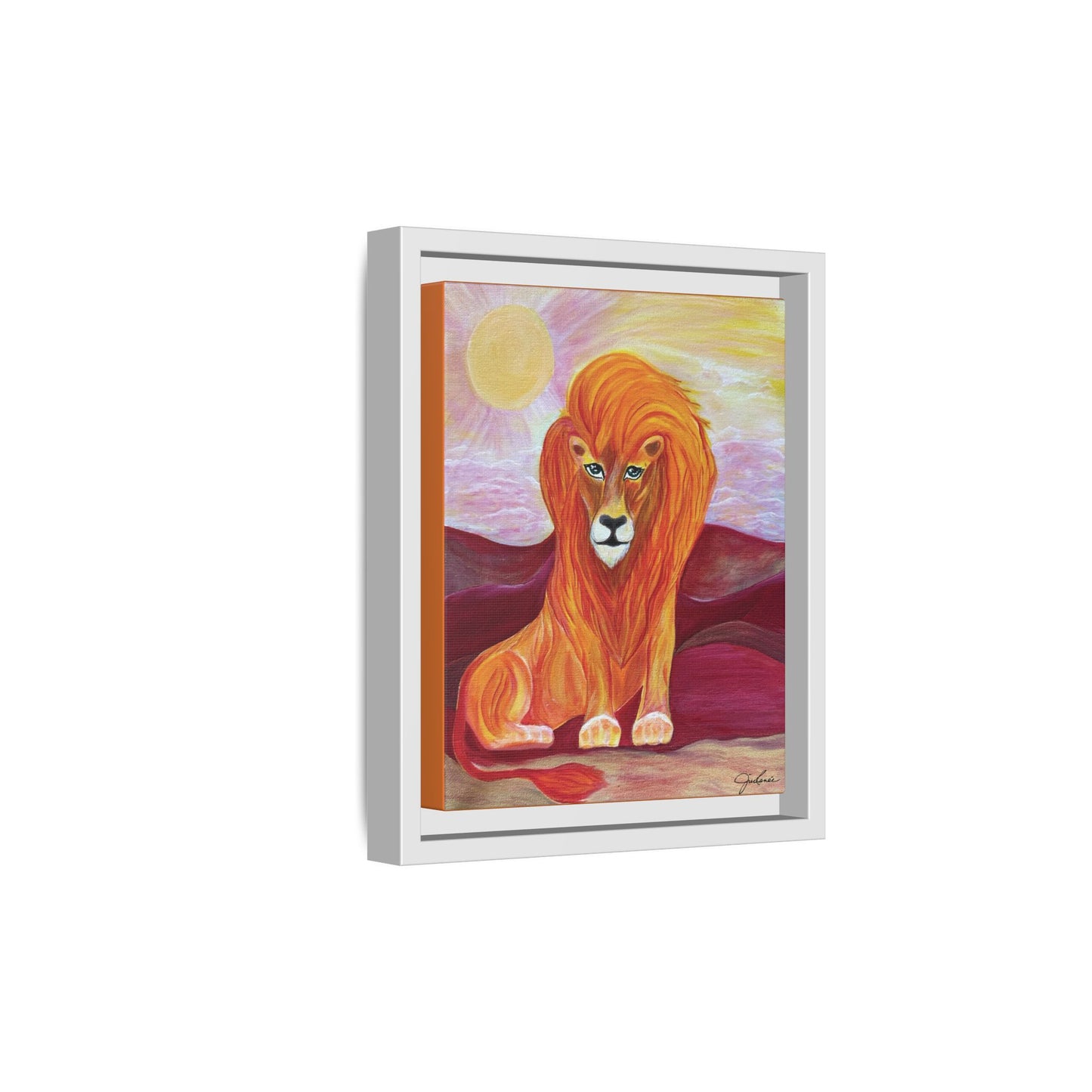 Leo the Lion - Canvas Print