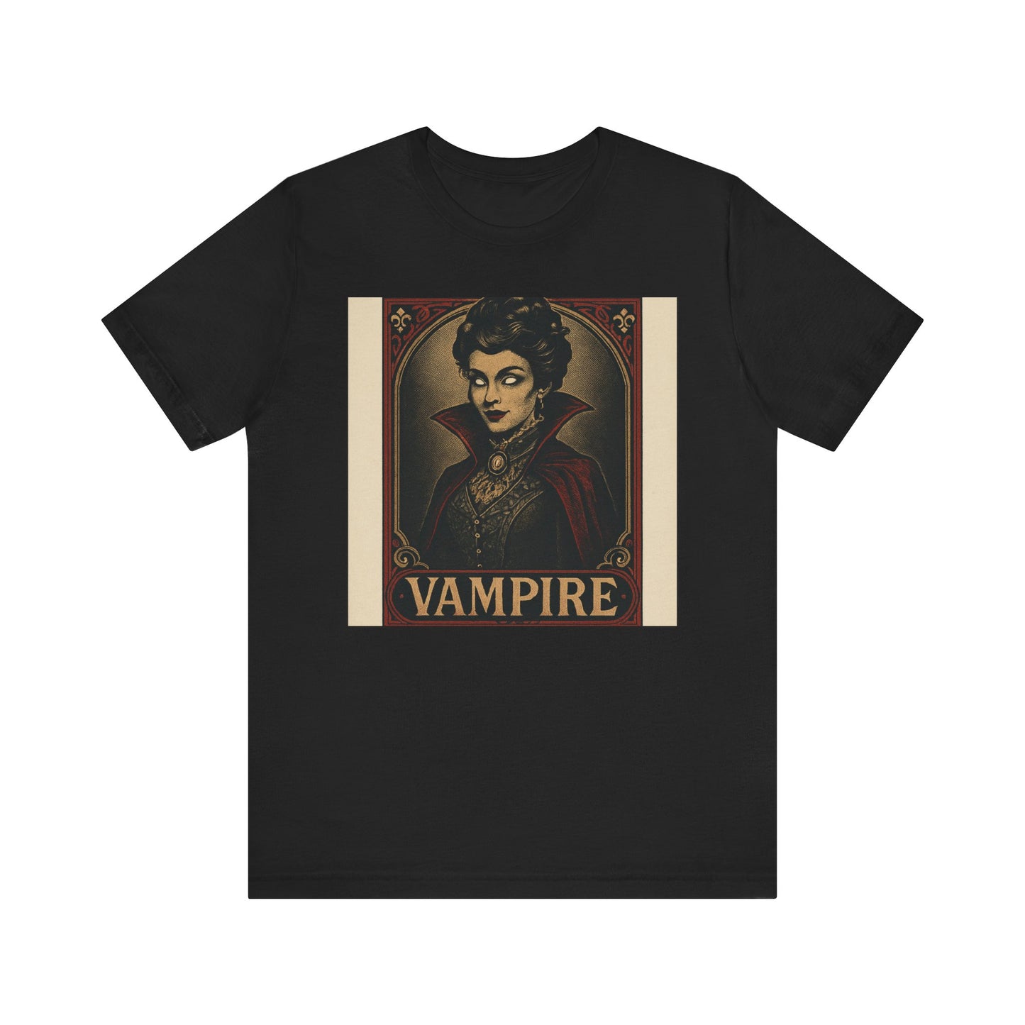 Vintage Spooky Vampiress T-Shirt