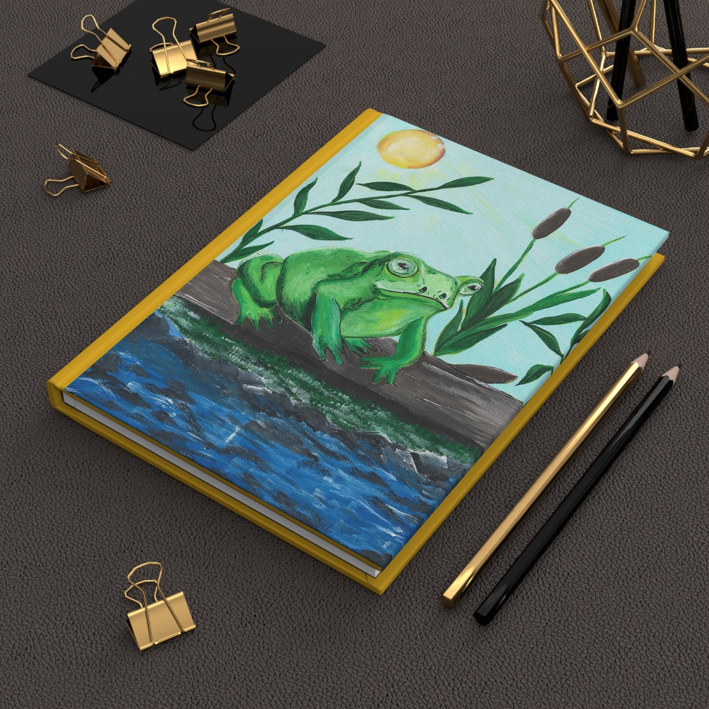 Hardcover Journal - Froggy