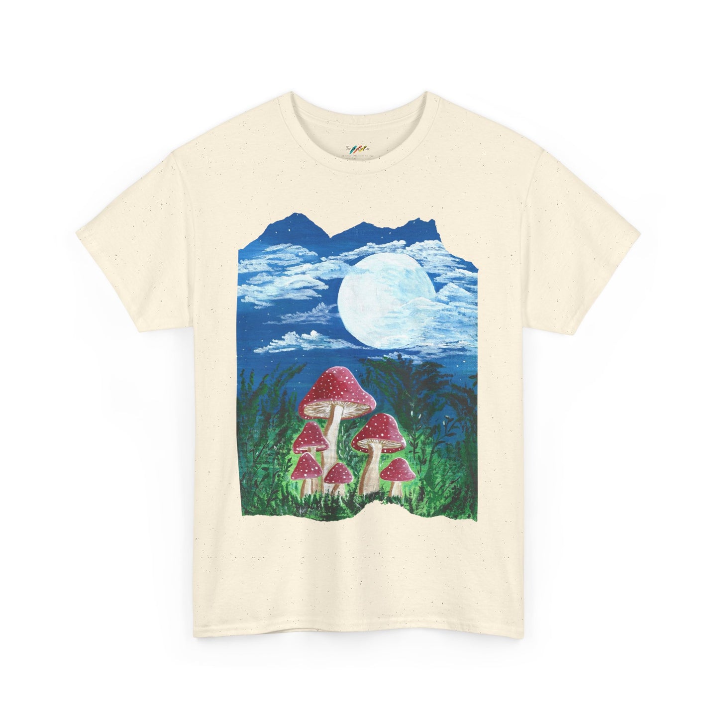 Magically Moonlit Mushrooms - T-Shirt