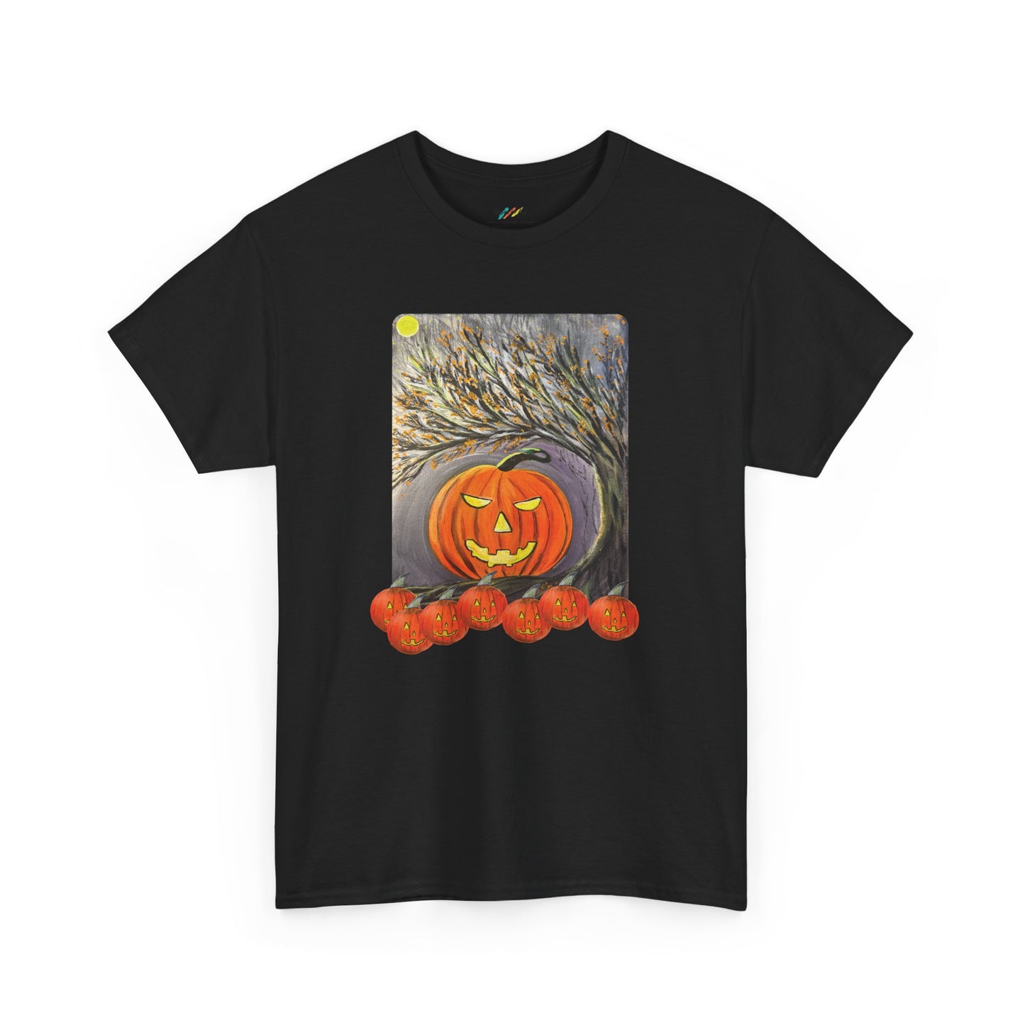 Halloween Moonlit Jackolantern Tee