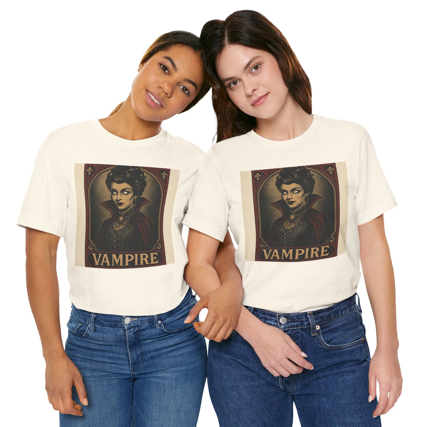 Vintage Spooky Vampiress T-Shirt