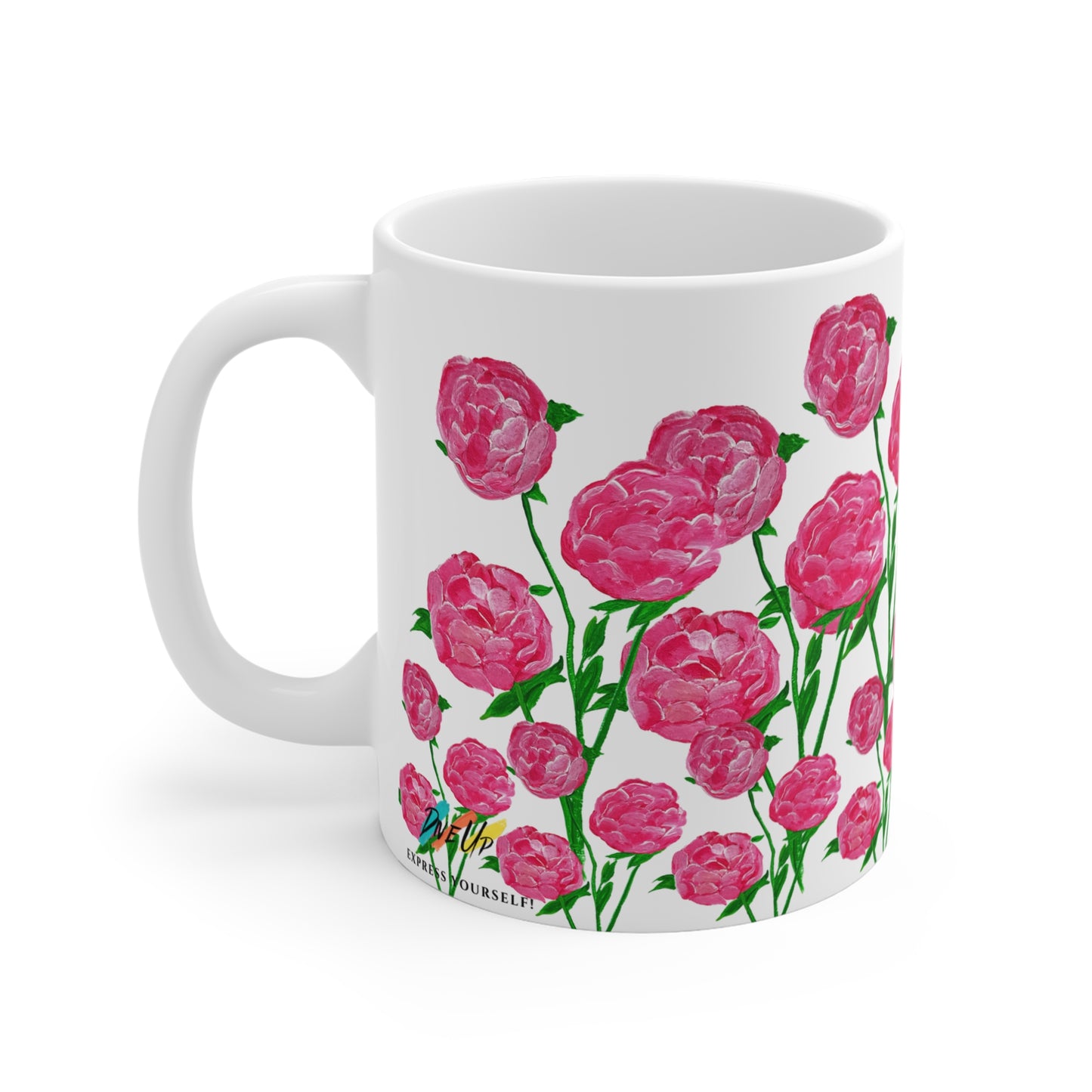 Blooming Peonies! - Ceramic Mug 11oz