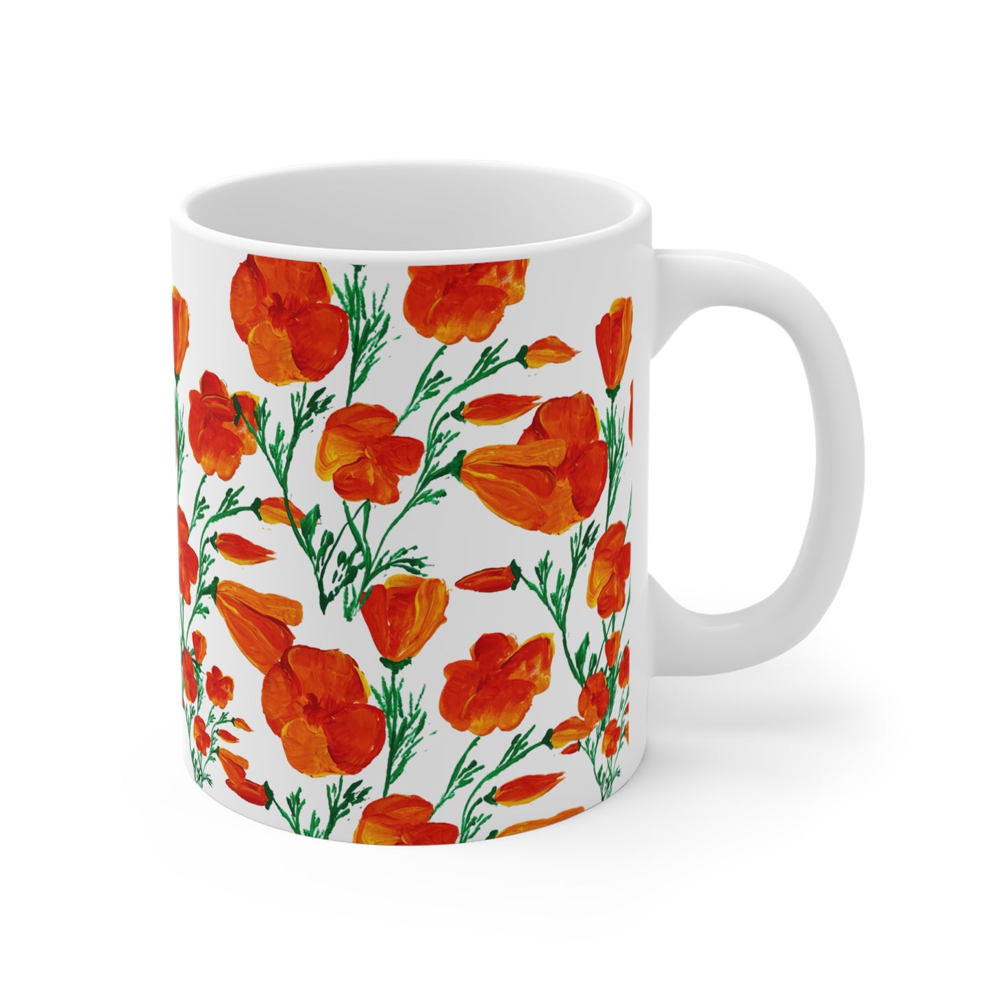California Poppies - Ceramig Mug 11 oz