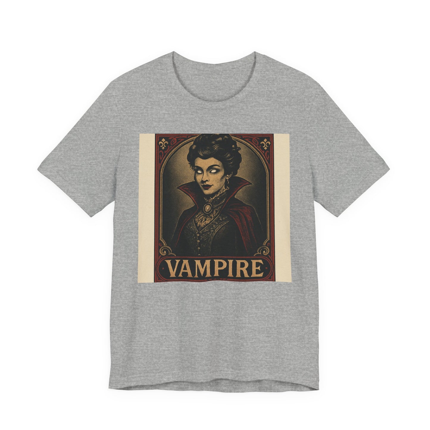 Vintage Spooky Vampiress T-Shirt