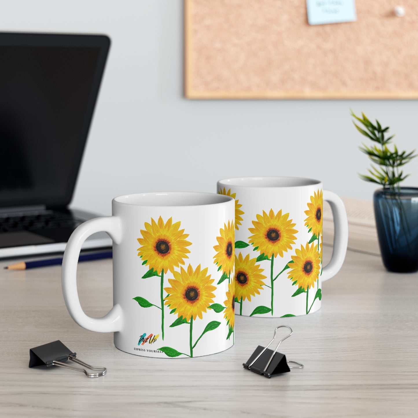 Sunflowers in Abundance - Mug 11 oz