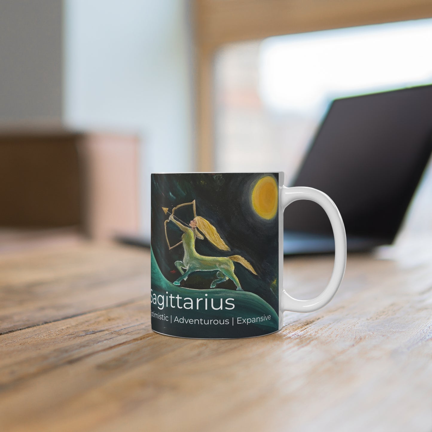 Sagittarius Centaur Archer Mug | Zodiac Astrology Coffee Cup - Mug 11 oz