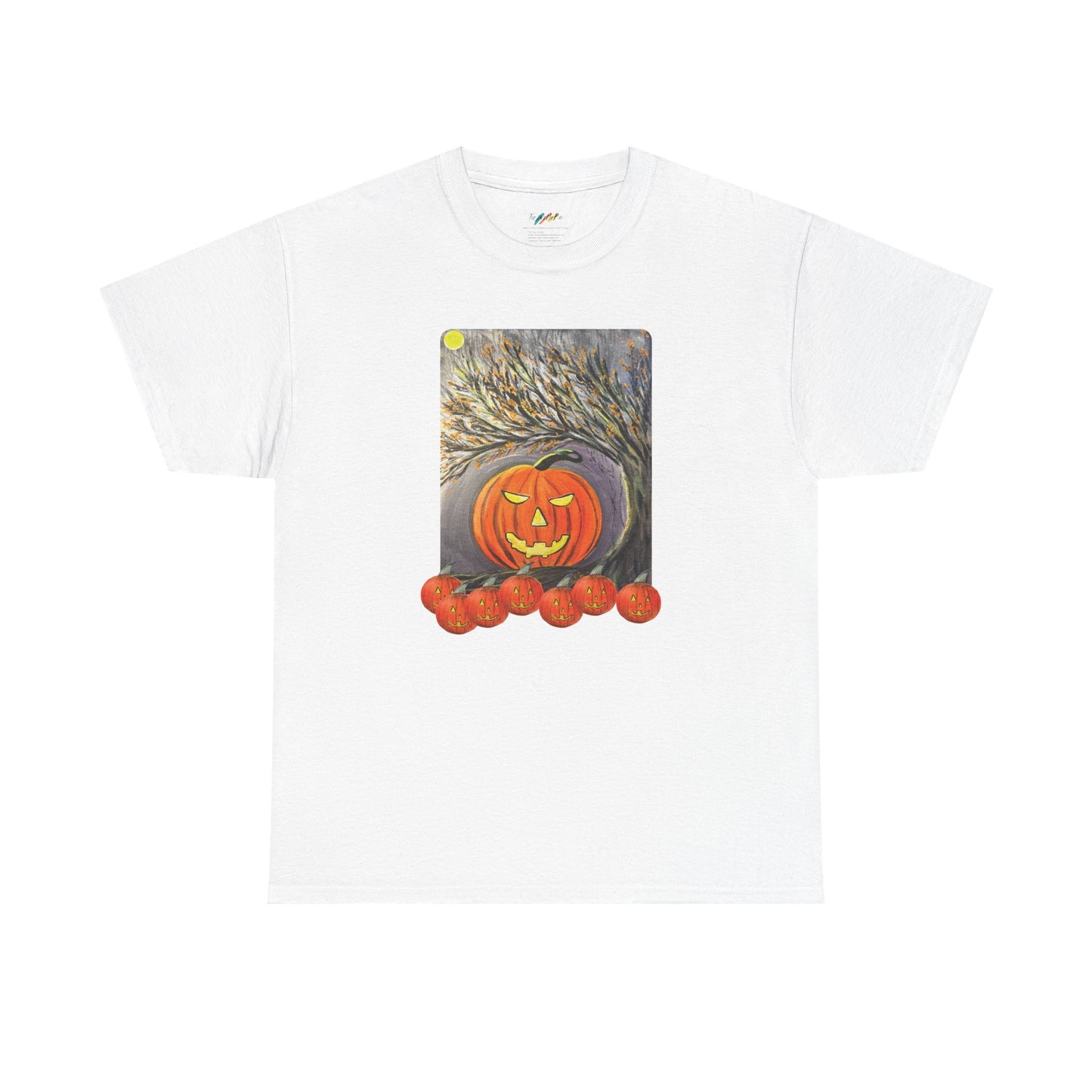 Halloween Moonlit Jackolantern Tee