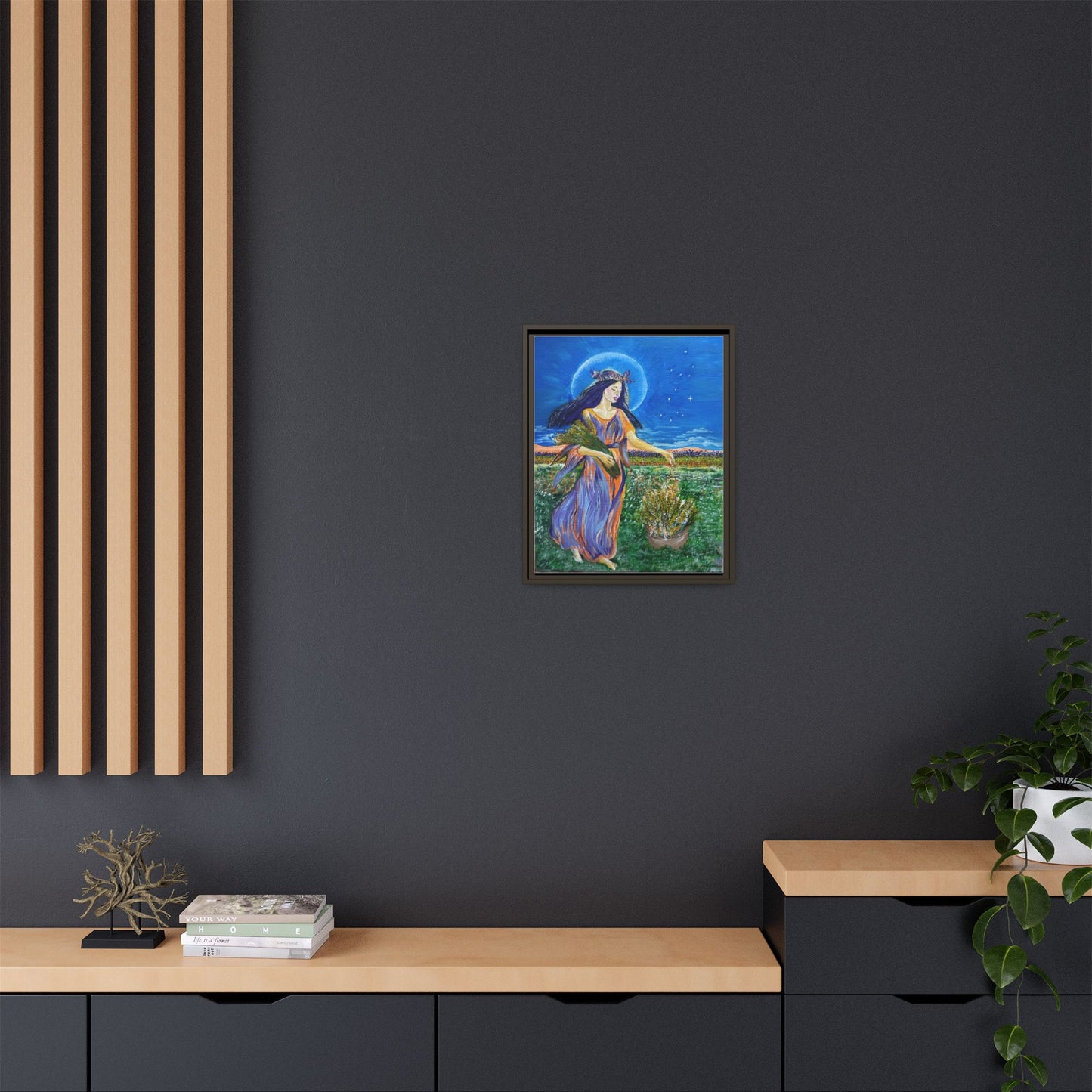 Virgo Zodiac Sign - Canvas Print