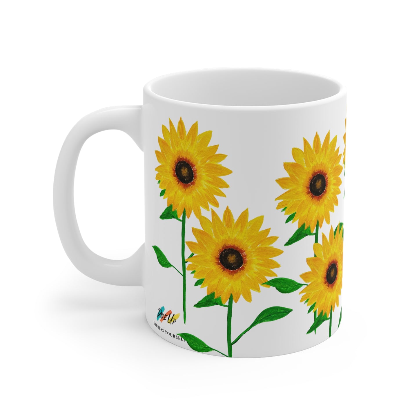 Sunflowers in Abundance - Mug 11 oz