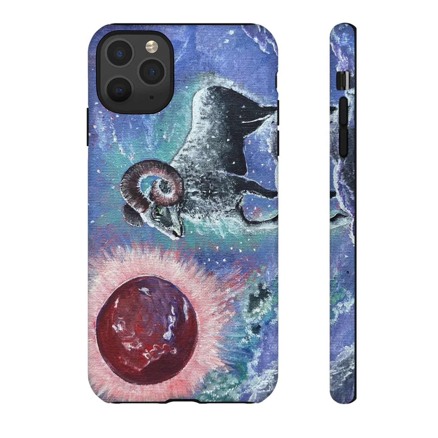 Tough Phone Case Aries Design by Dive Up