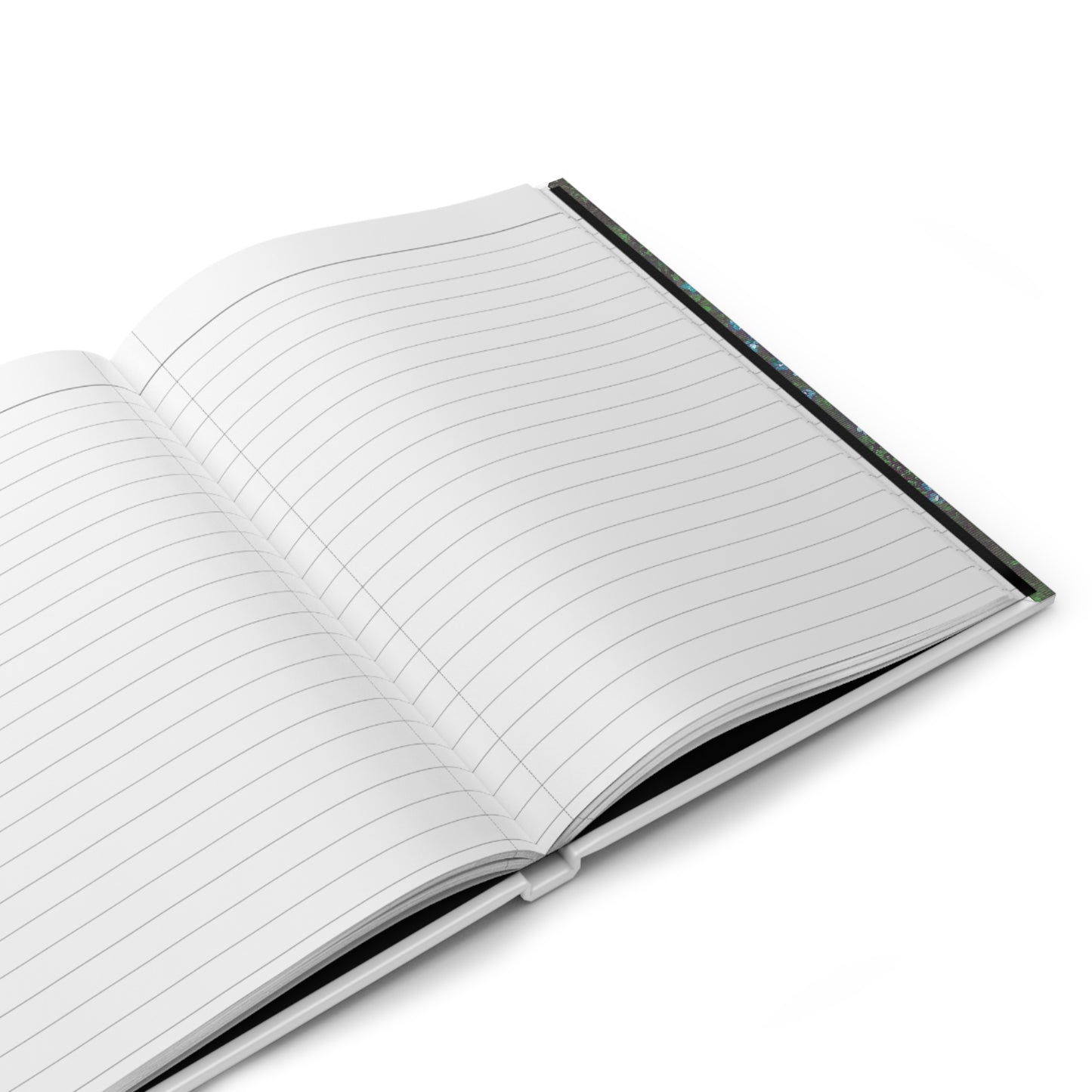 One World Garden Earth Journal Hardcover Notebook | Cosmic Botanical Illustration