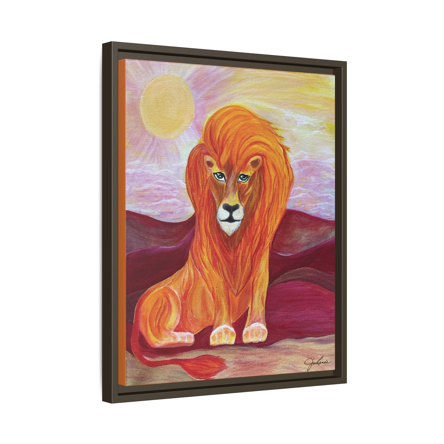 Leo the Lion - Canvas Print