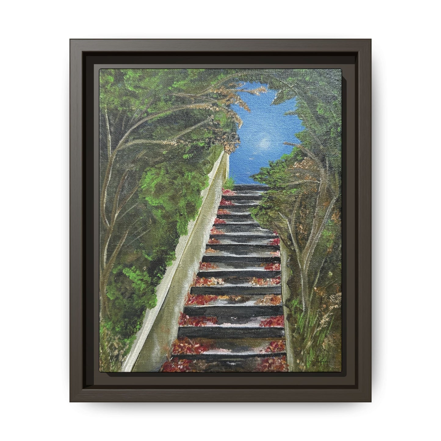 Path from the Sea -  Acrylic Art, Wall Decor, Ocean Theme Gift, Matte Artwork