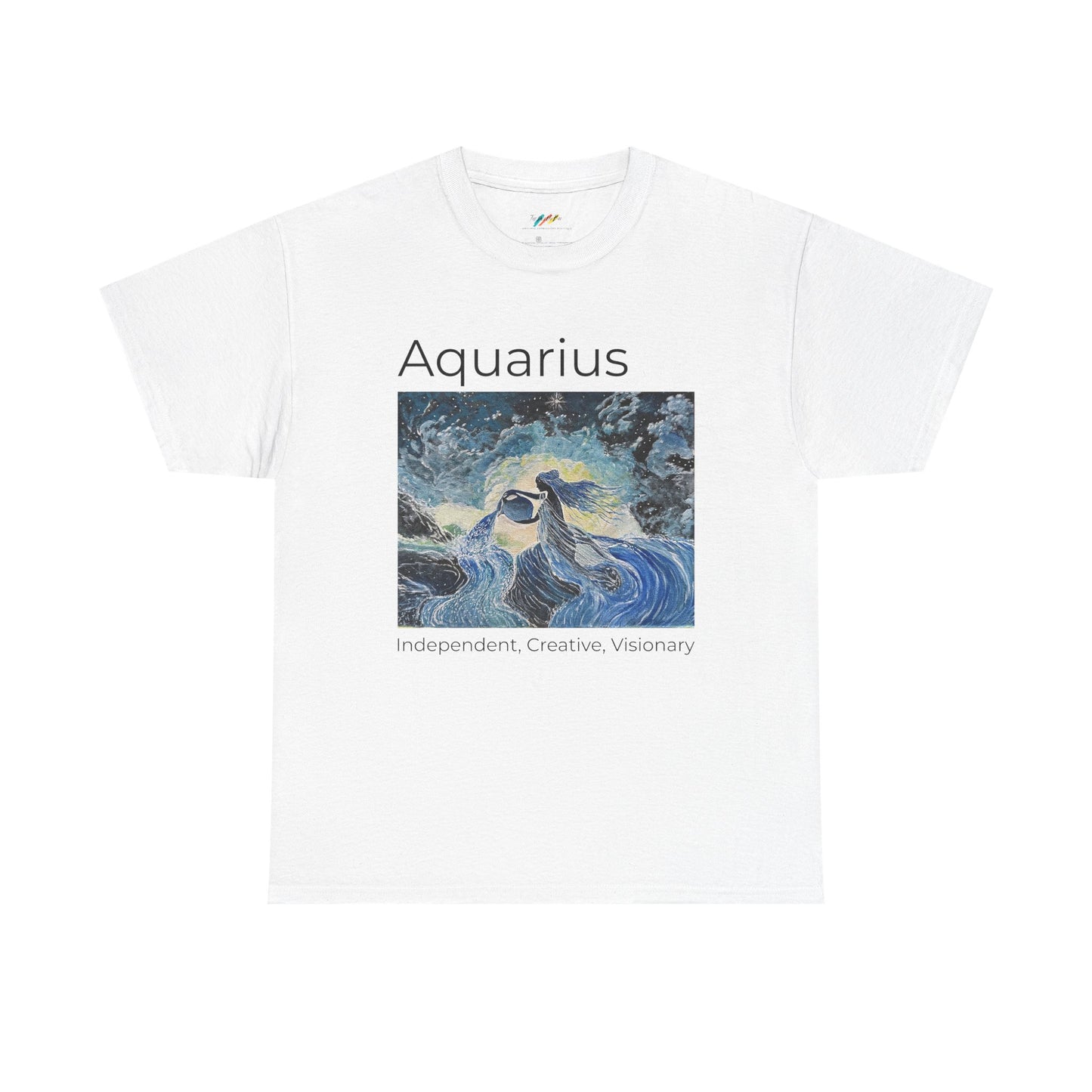 Aquarius Zodiac Tee