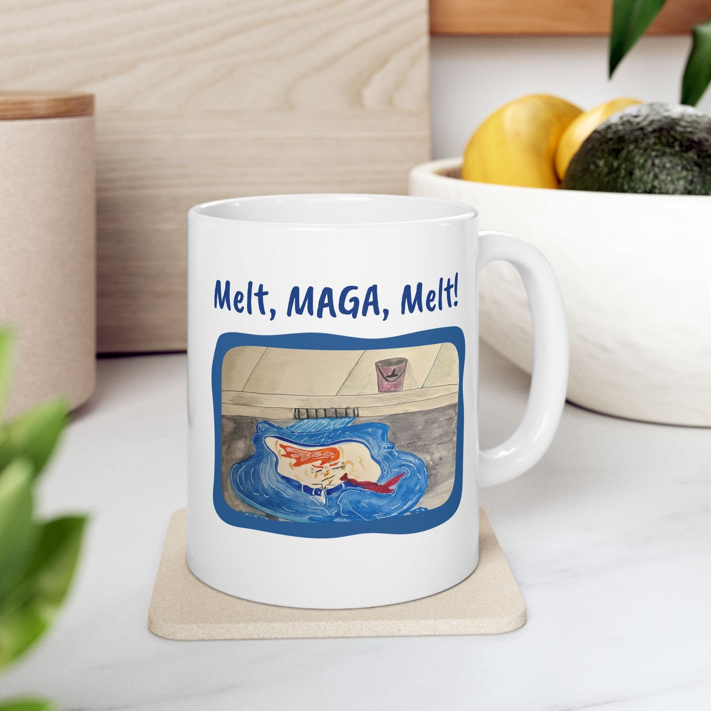 Ceramic Mug - Melt, MAGA, Melt