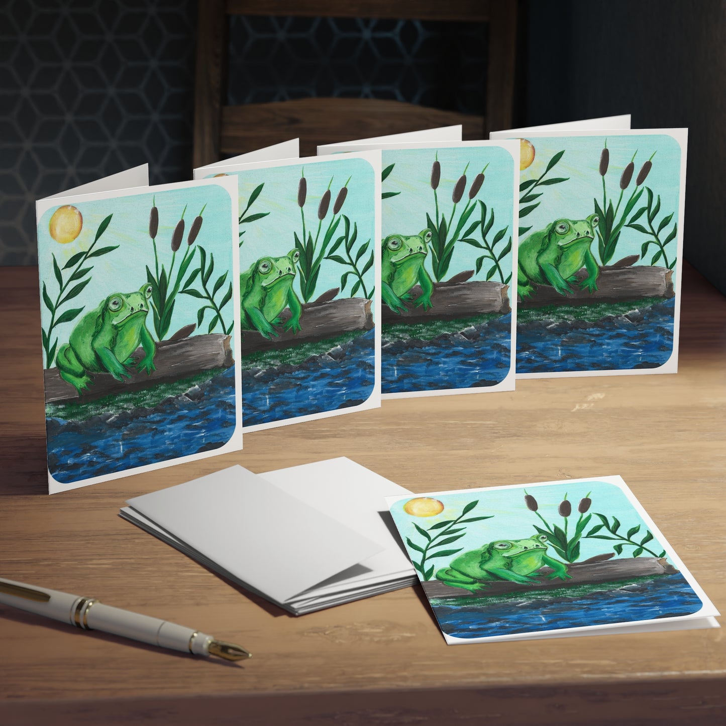 Froggy! Greeting Cards, 5-Pack