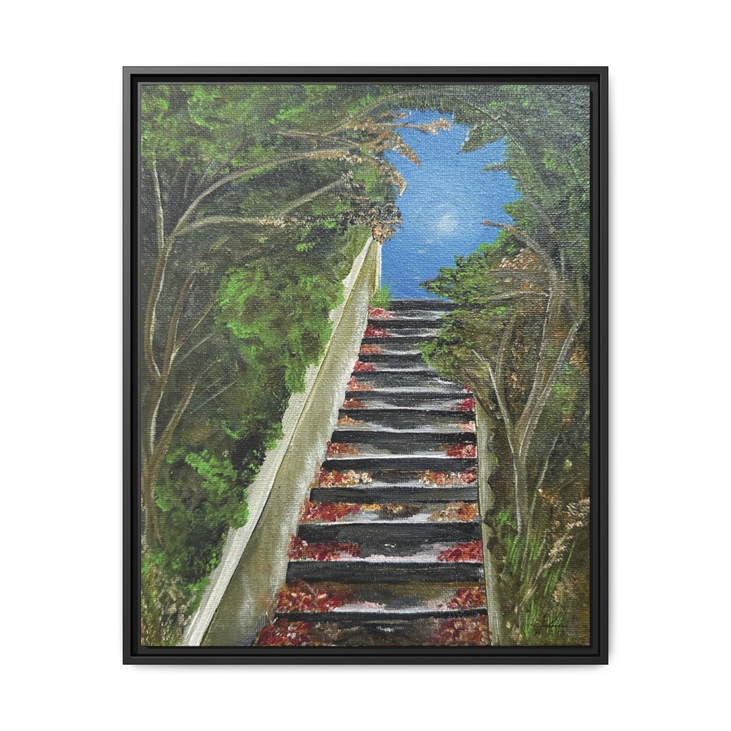 Path from the Sea -  Acrylic Art, Wall Decor, Ocean Theme Gift, Matte Artwork
