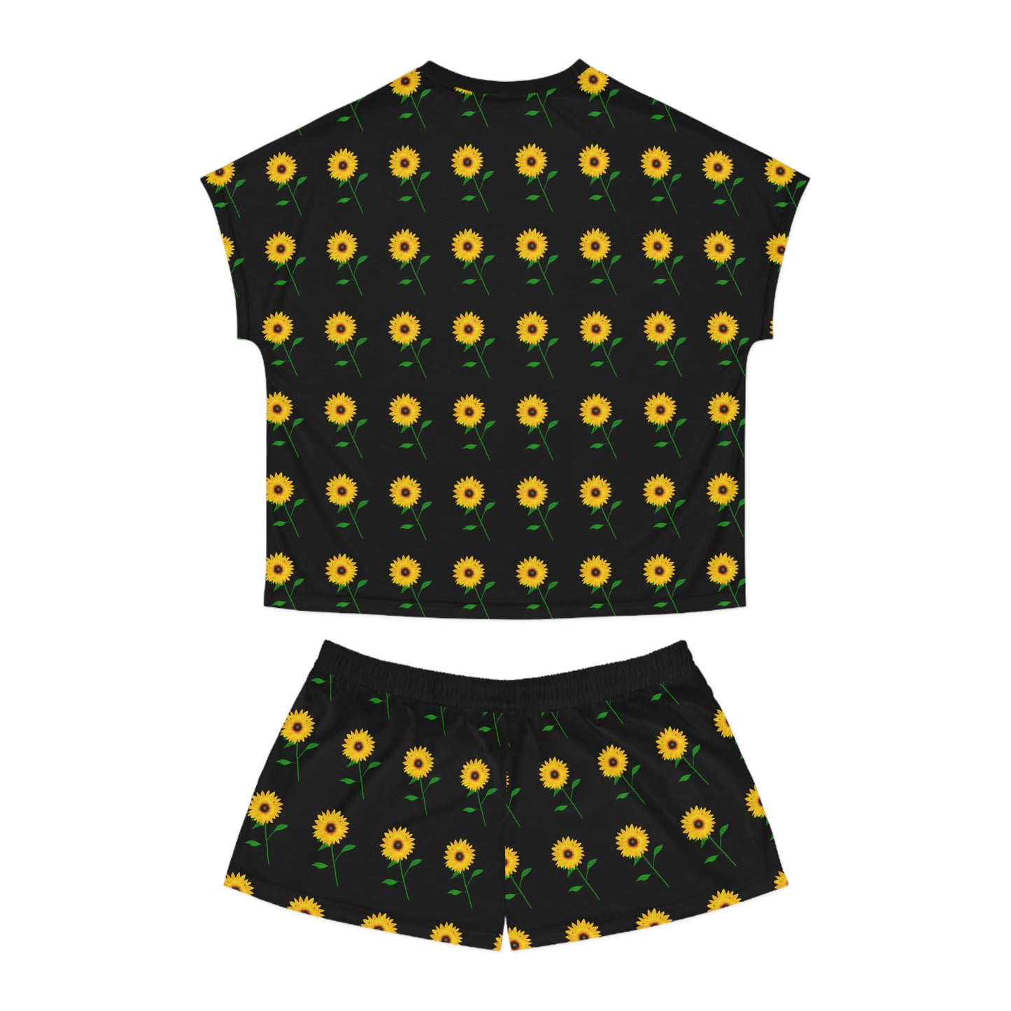 Sunflower Pajama Set | Women's Short Pajama Set