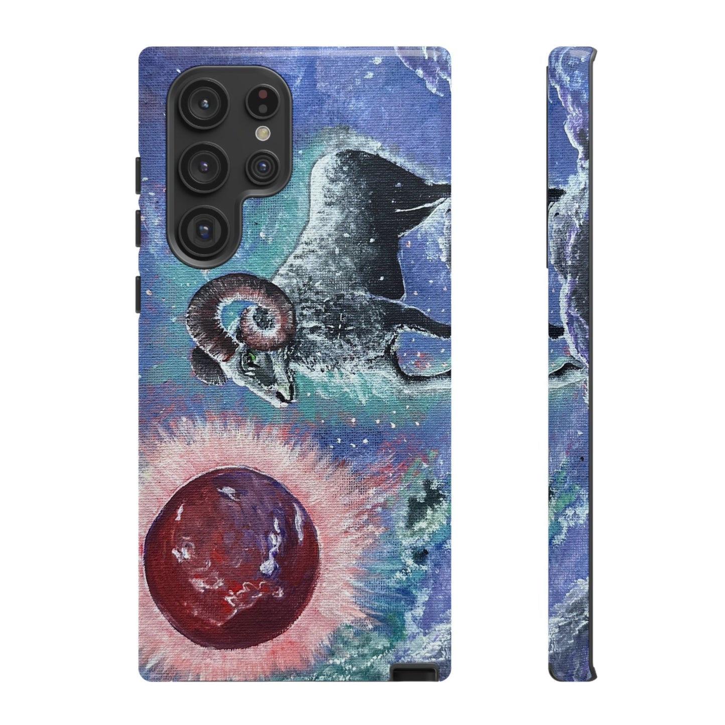 Tough Phone Case Aries Design by Dive Up