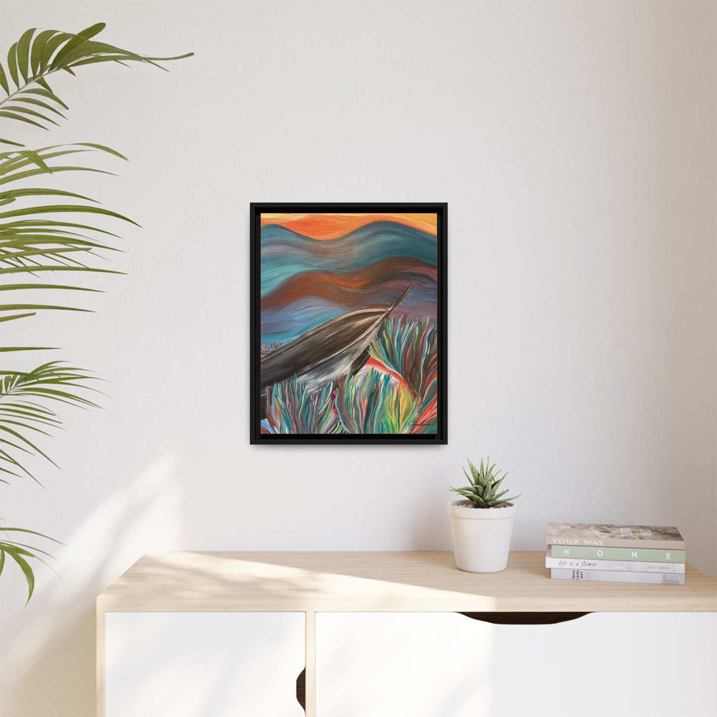 'Turn Your Pain Into Power' Canvas Print