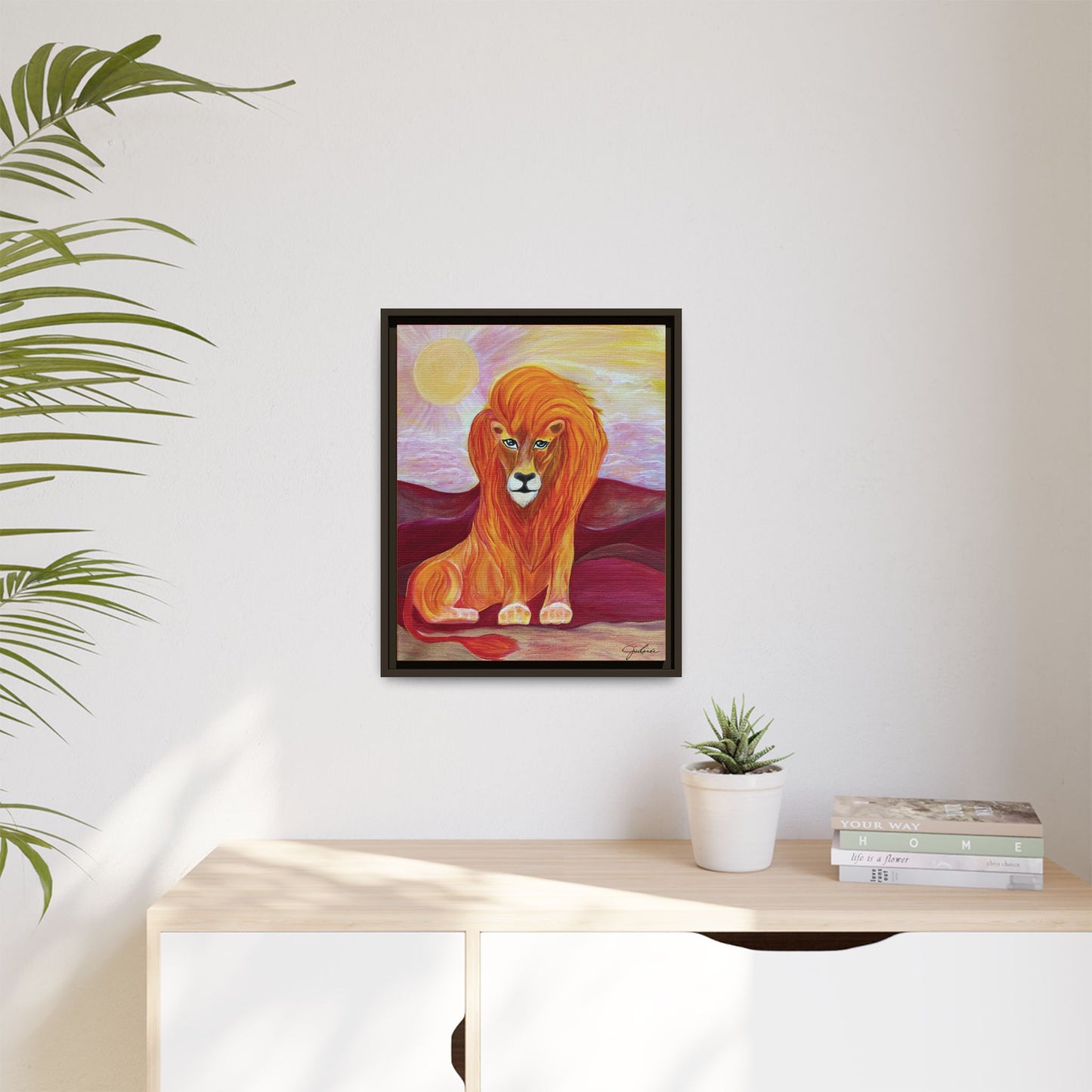 Leo the Lion - Canvas Print