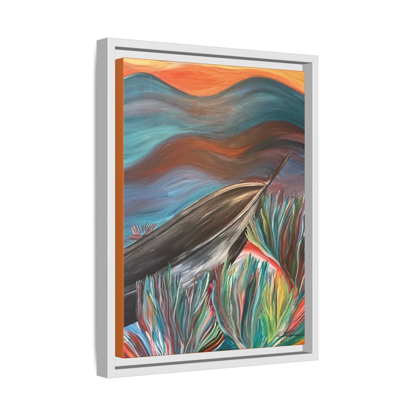 'Turn Your Pain Into Power' Canvas Print