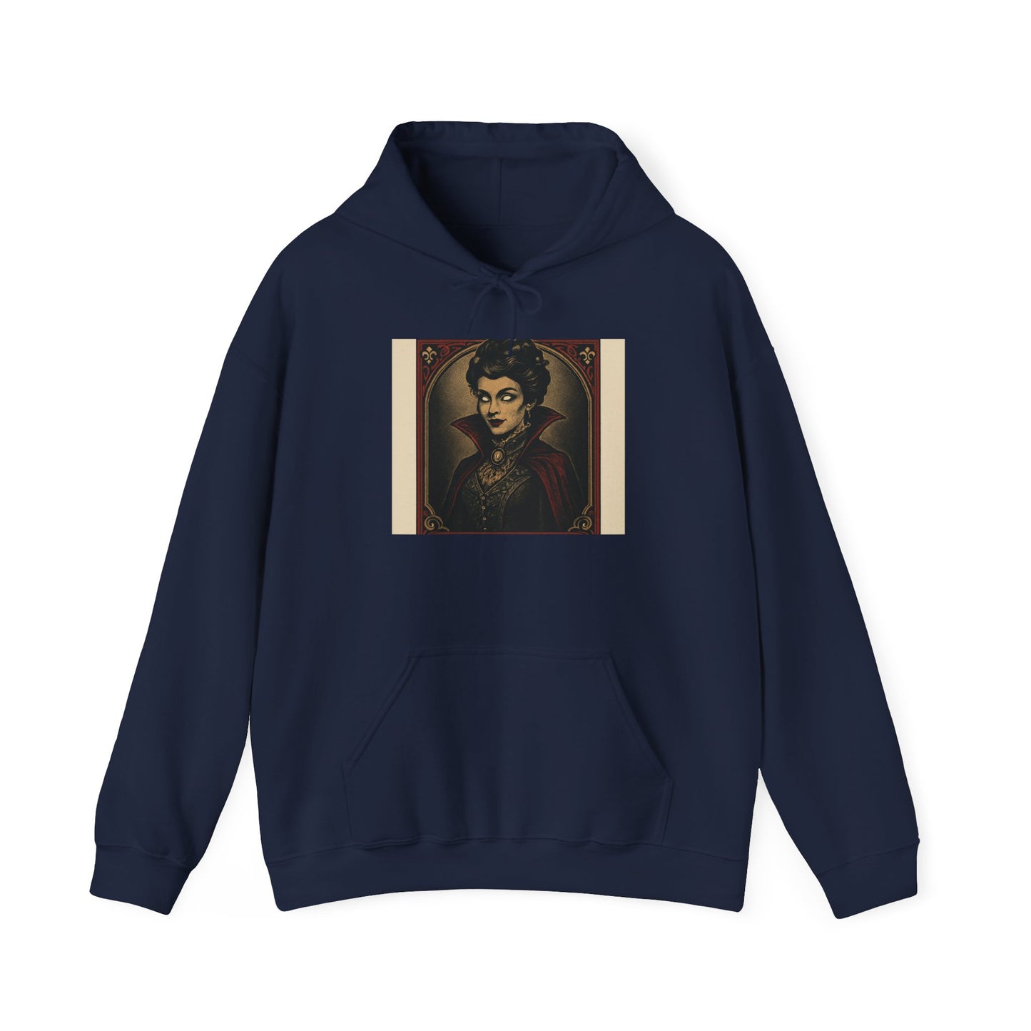 Vintage Vampire Hooded Sweatshirt