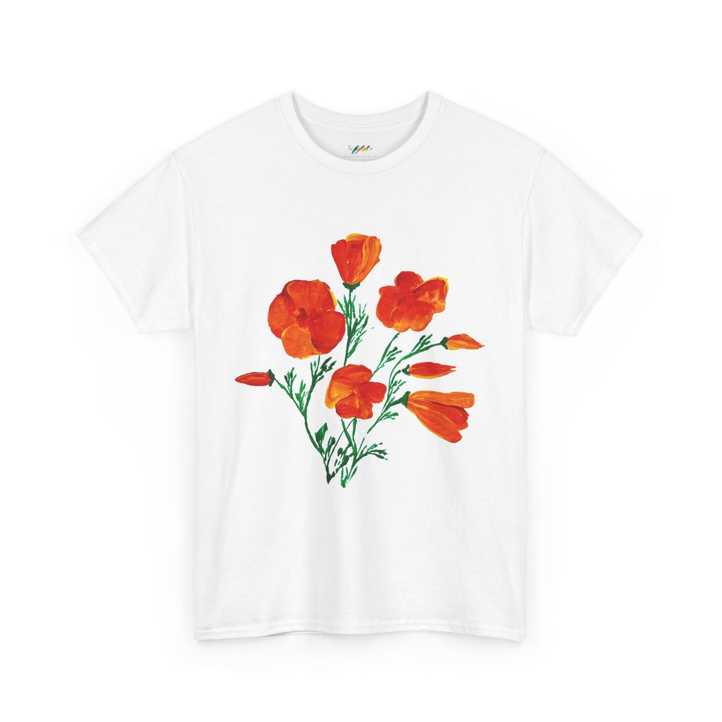 California Poppies! Original Art Tee
