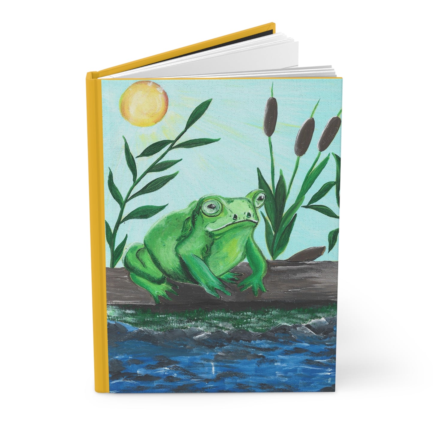 Hardcover Journal - Froggy