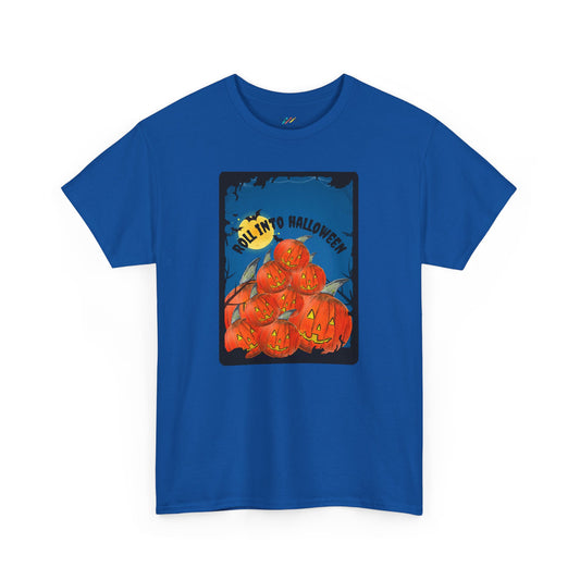 Halloween Jackolantern Tee, Pumpkin Patch Shirt, Unisex Tshirt, Fall Festive Top, Spooky Halloween Apparel, October Graphic Tee