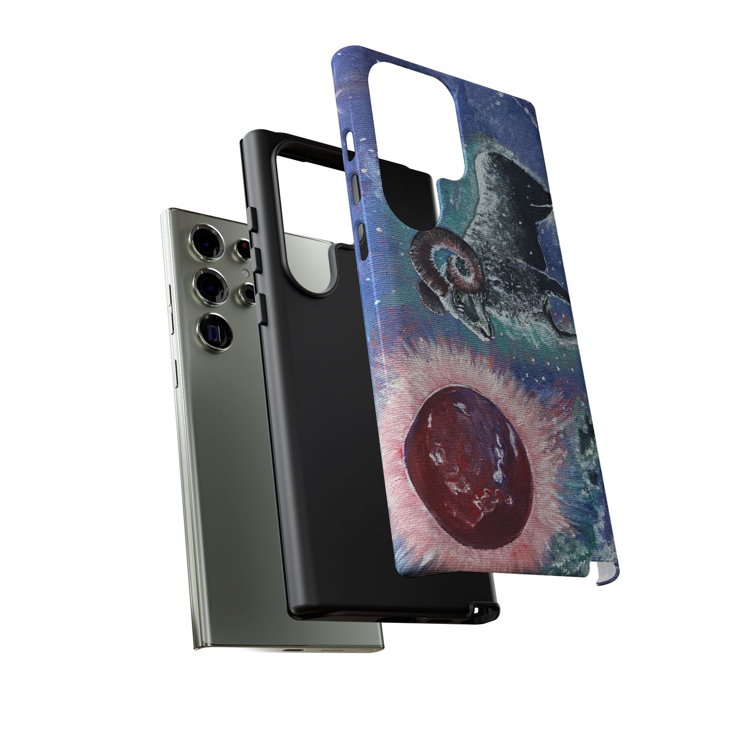 Tough Phone Case Aries Design by Dive Up