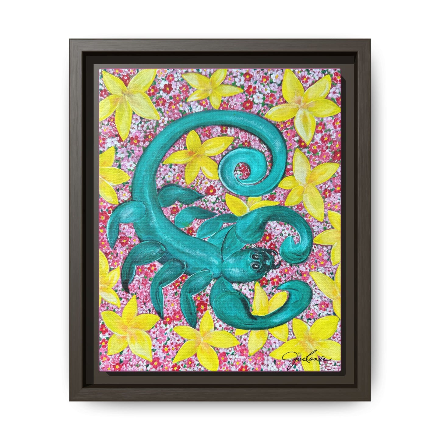 Canvas Print, Scorpio Framed Wall Art - Rebirth in Bloom, Astrology Home Decor, Scorpio Gift, Zodiac Sign Art, Truth and Transformation