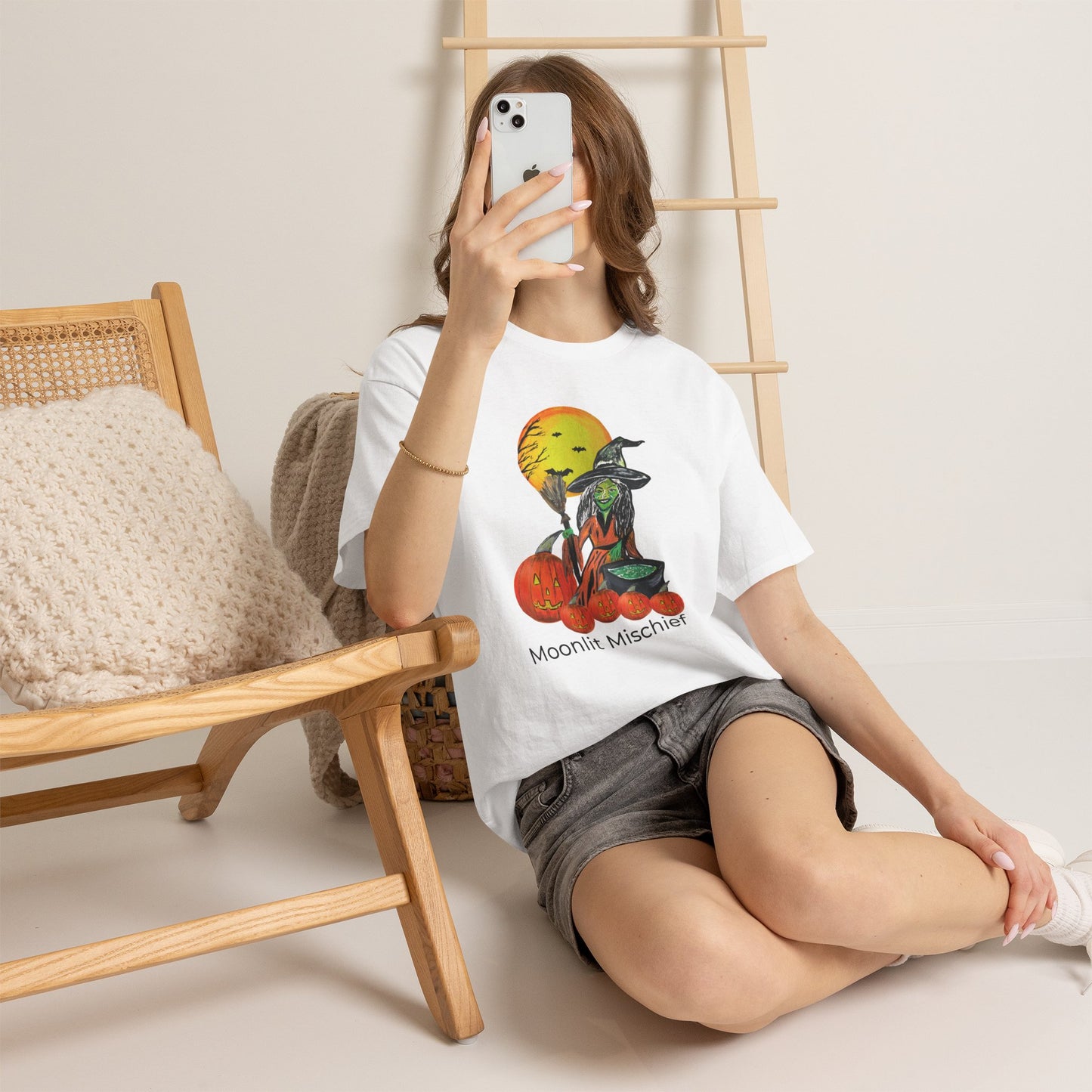 Moonlit Mischief Halloween T-Shirt