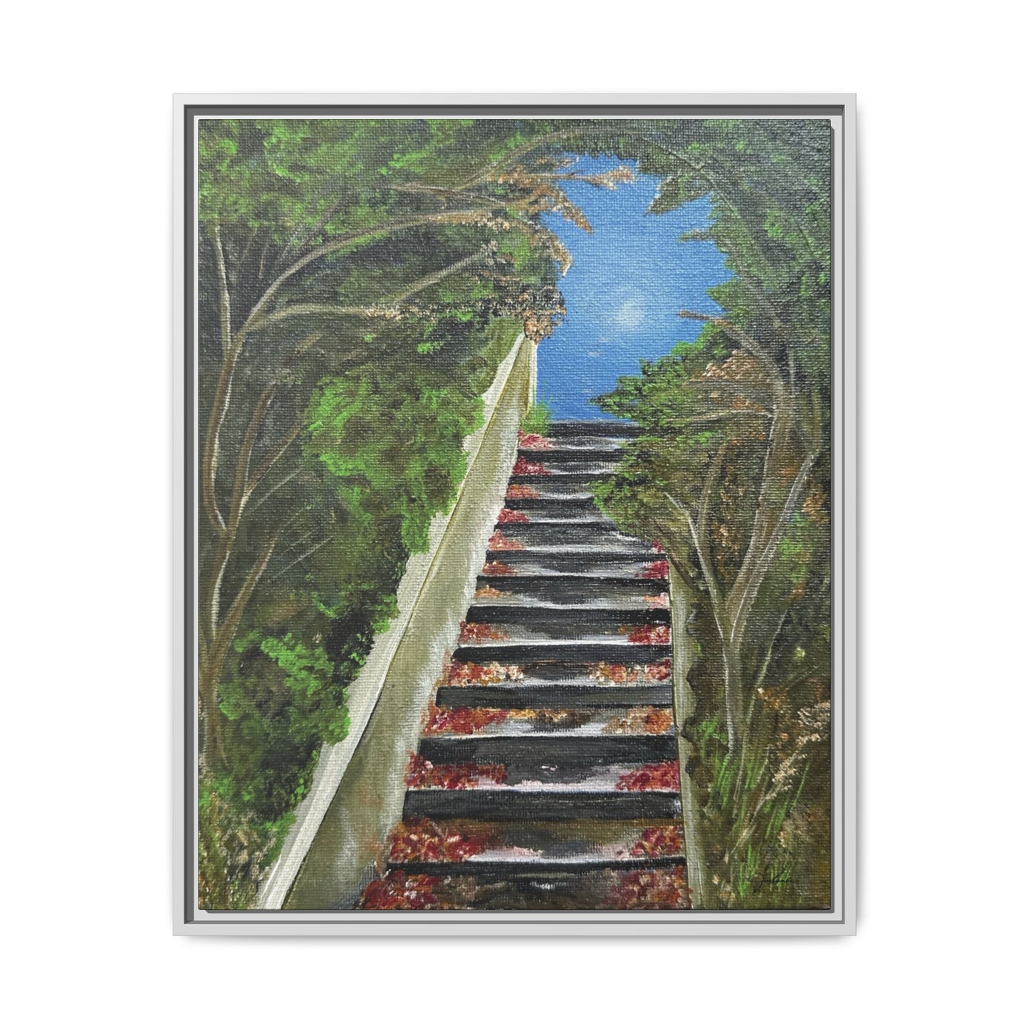 Path from the Sea -  Acrylic Art, Wall Decor, Ocean Theme Gift, Matte Artwork