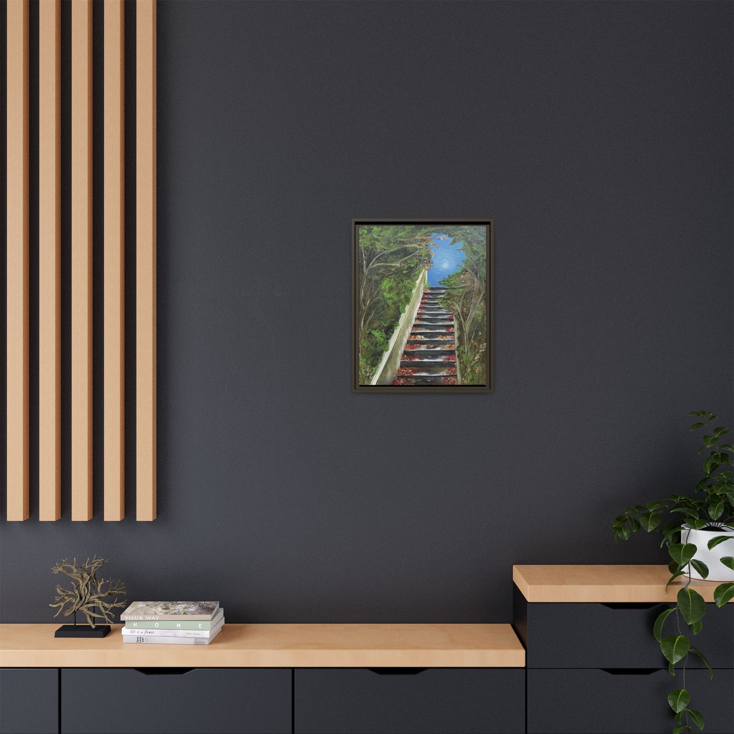 Path from the Sea -  Acrylic Art, Wall Decor, Ocean Theme Gift, Matte Artwork