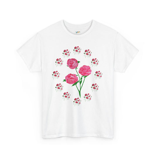 Peonies! Original Art Tee