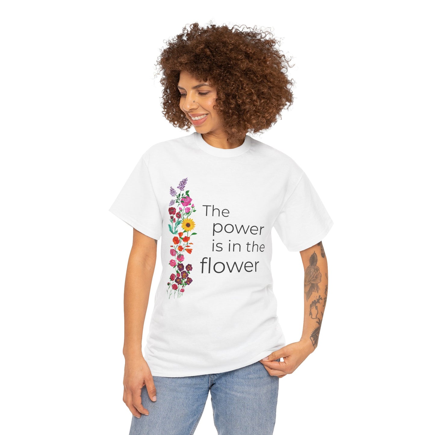 Flower Power! Original Art Tee