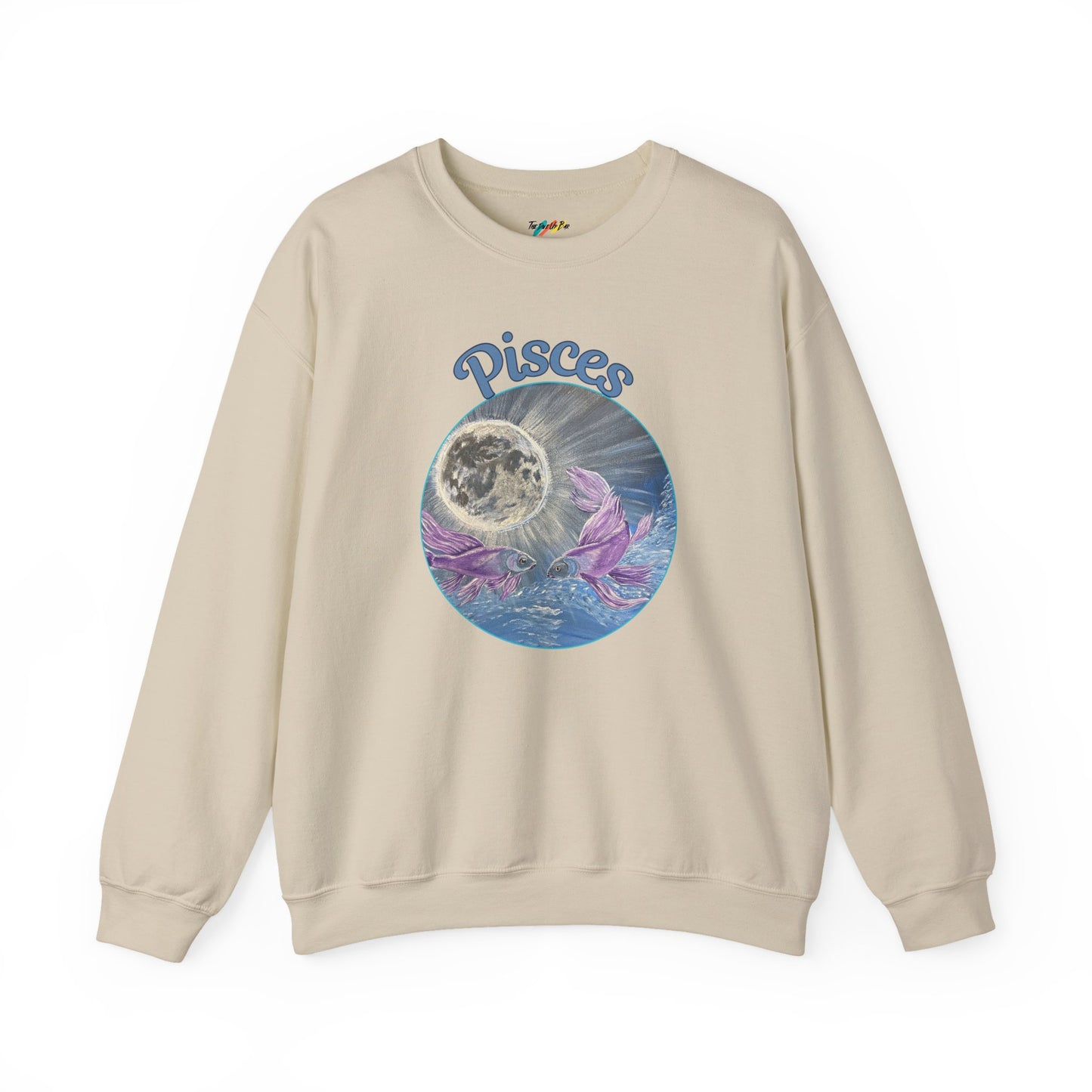 Pisces Crewneck - Sweatshirt Inspirational and Colorful