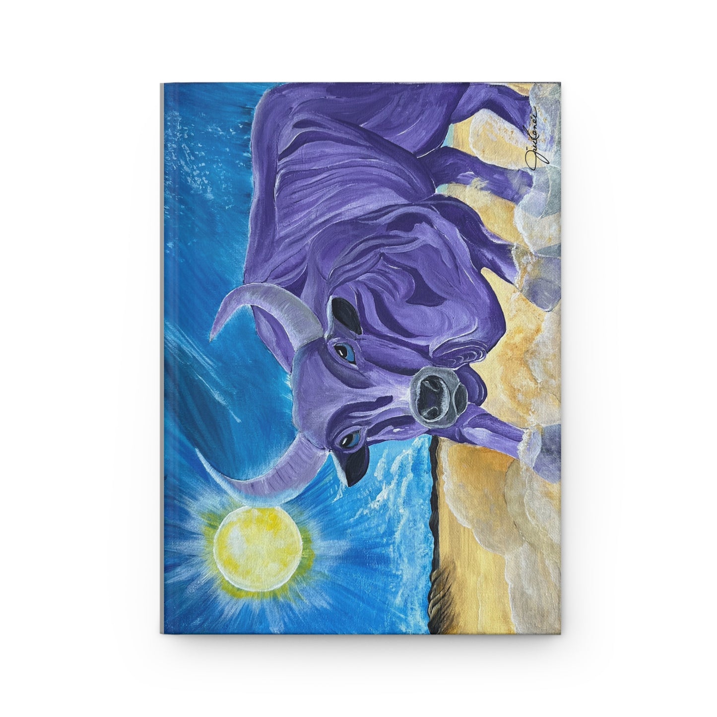 Hardcover Journal Taurus Custom Designed