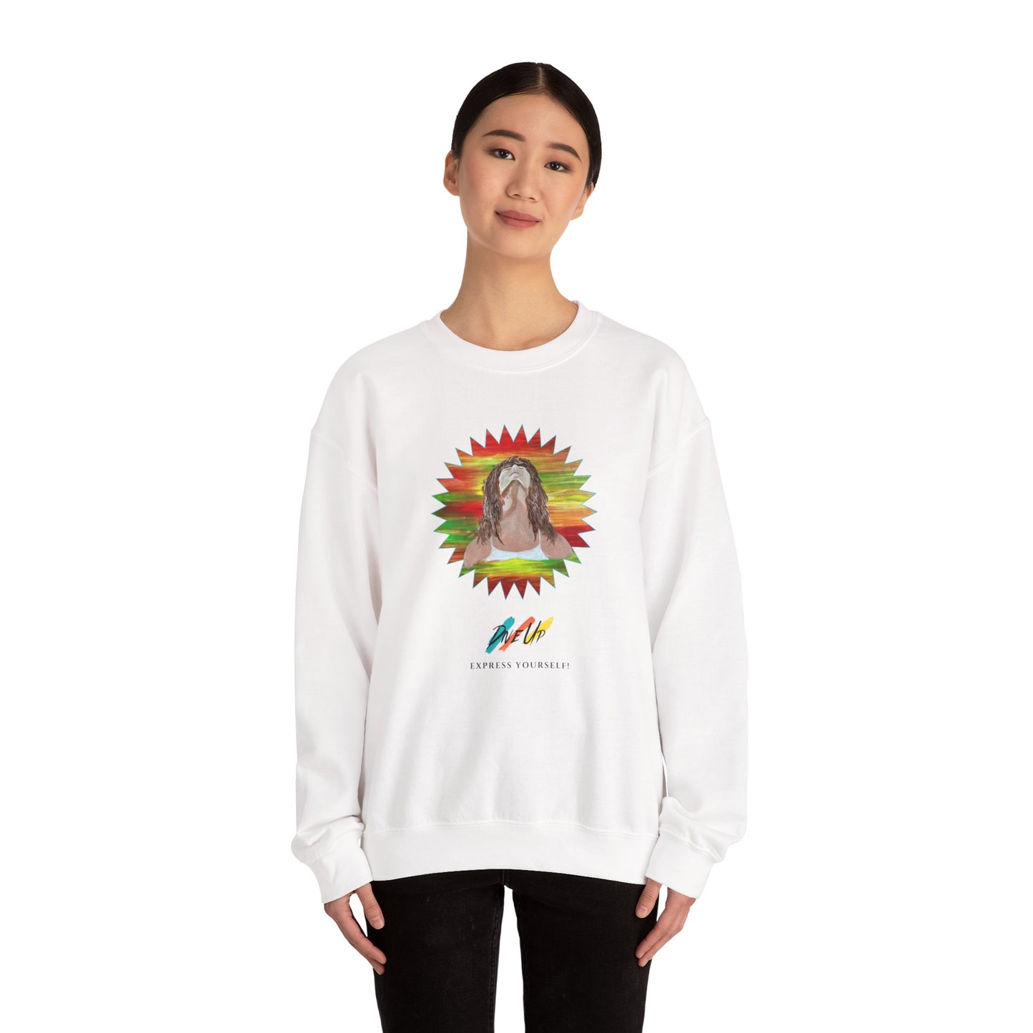 Dive Up! Express Yourself - Crewneck Sweatshirt